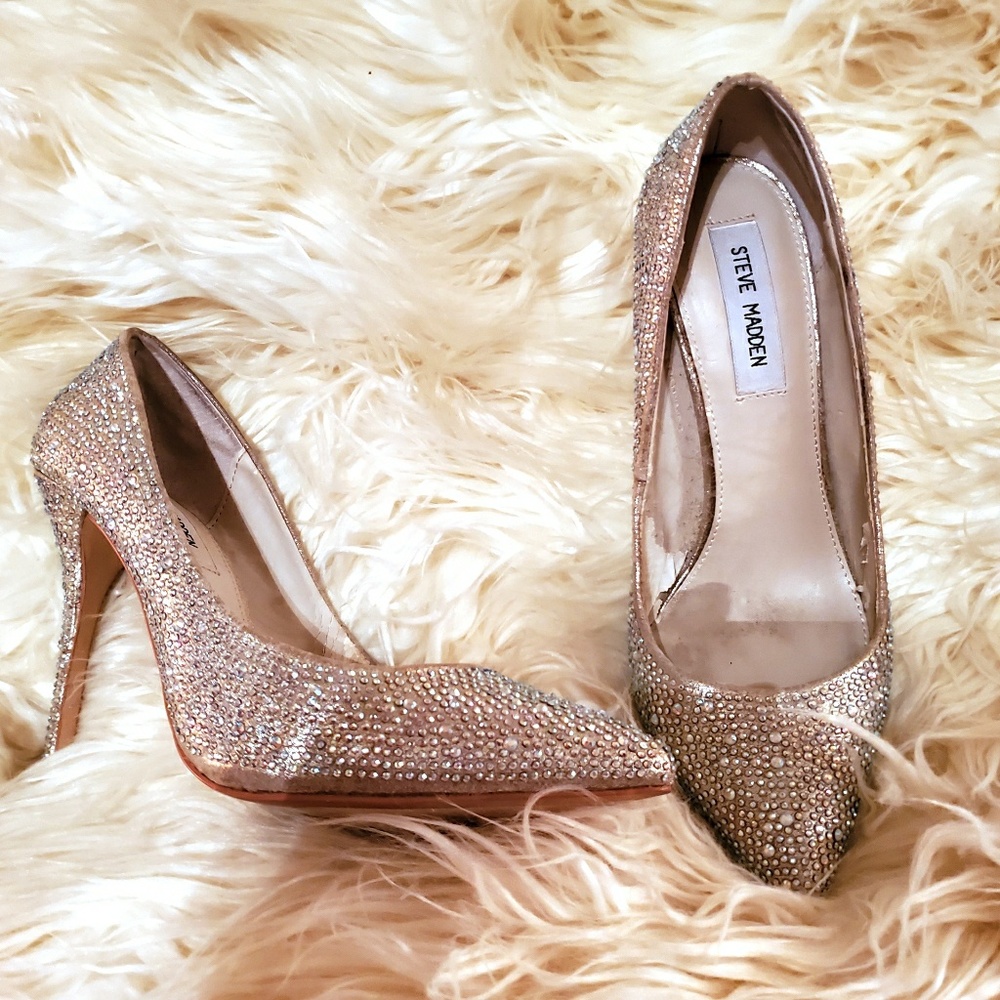 Steve Madden Swarovski Pumps
